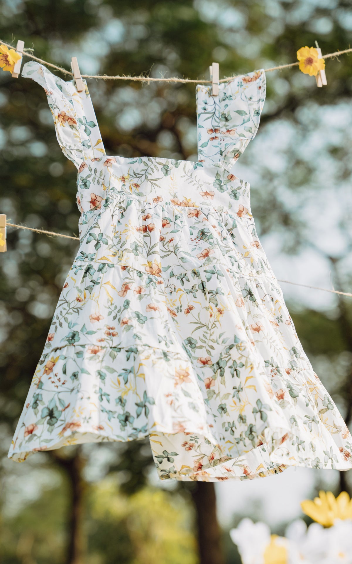 Lily Floral Girl Dress