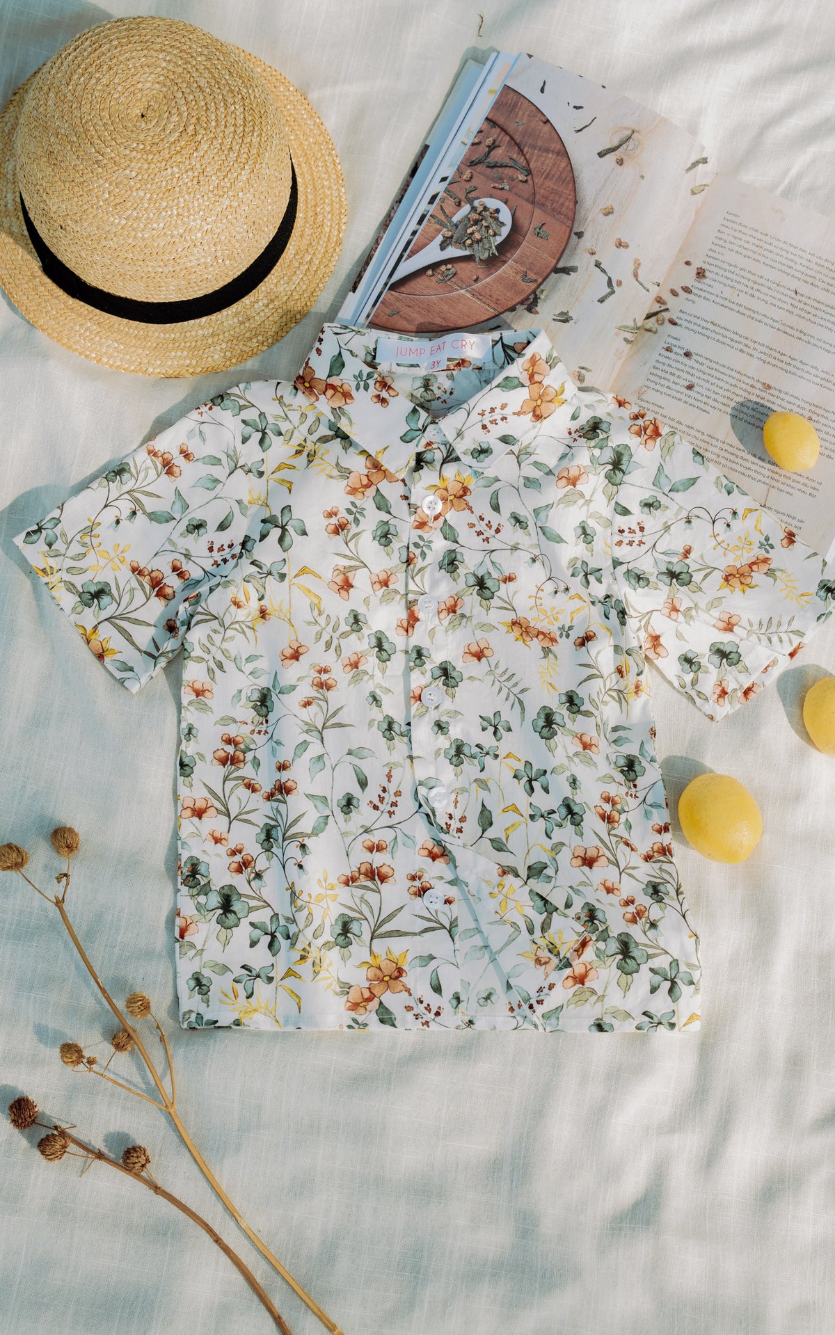 Lily Floral Boy Top