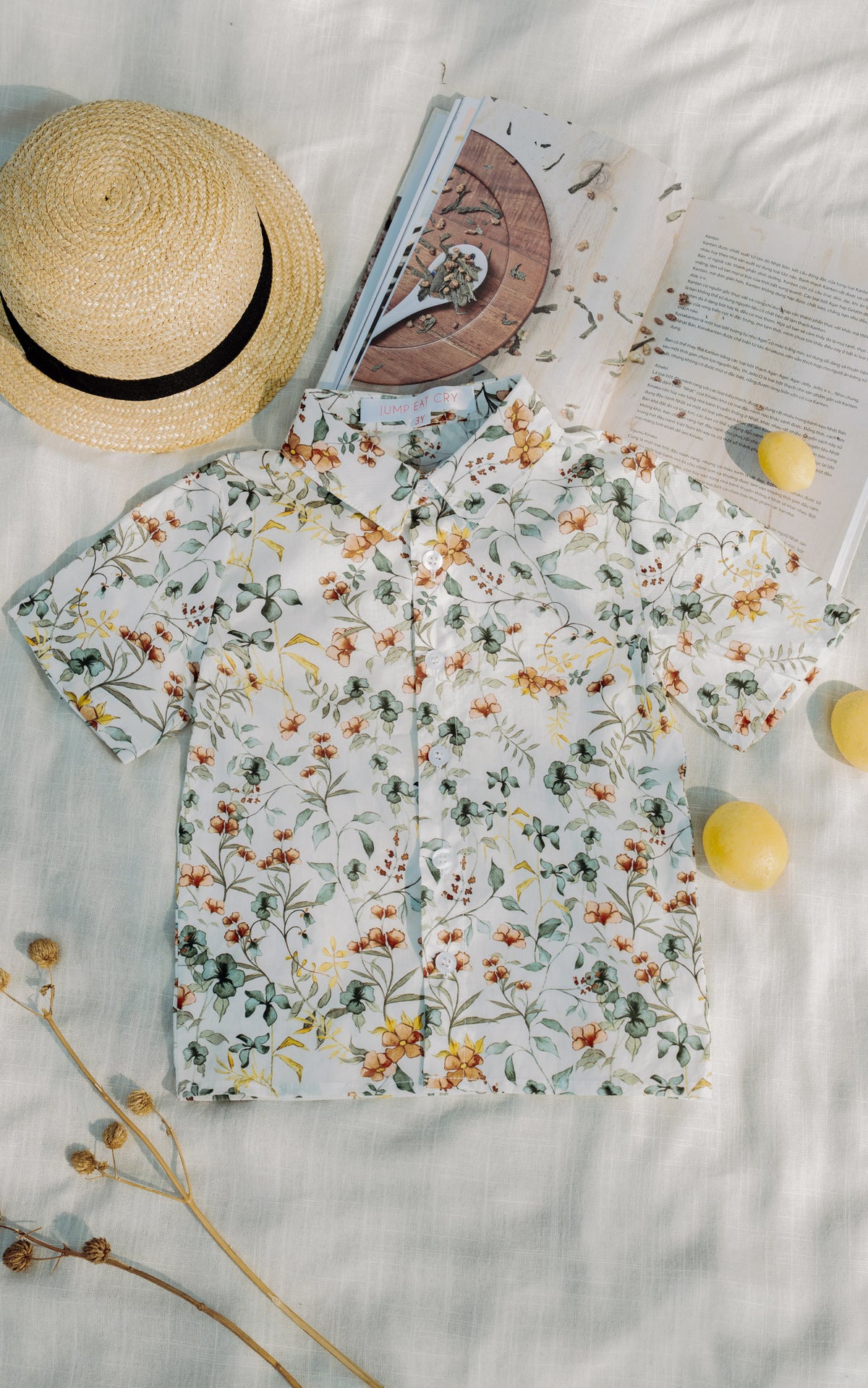 Lily Floral Boy Top