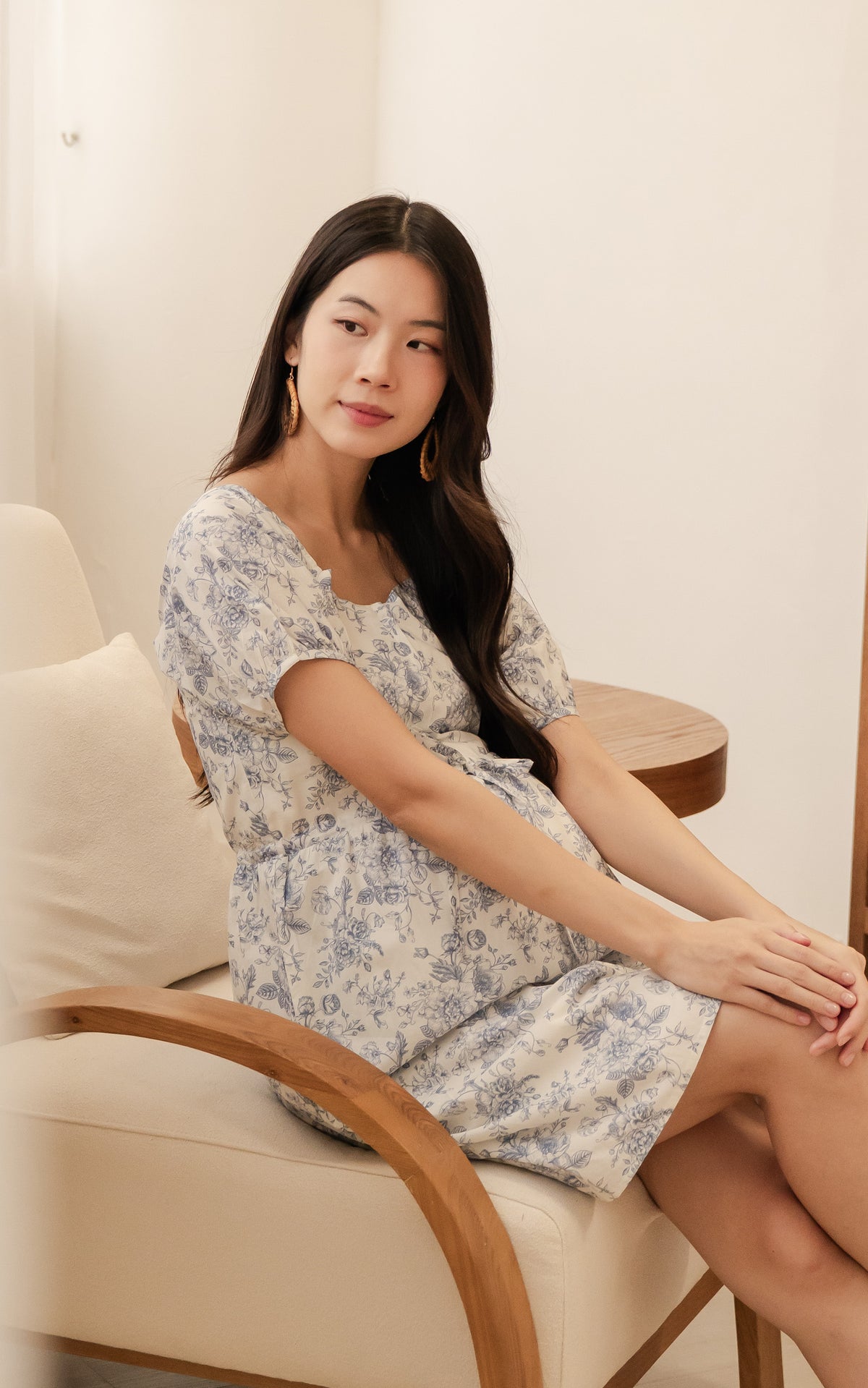 Uma Floral Cotton Dress