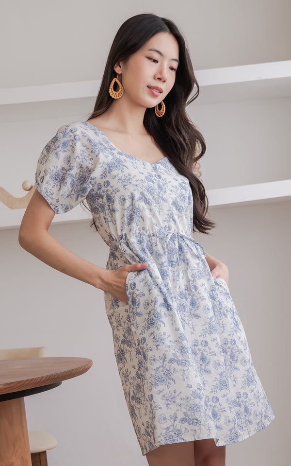 Uma Floral Cotton Dress