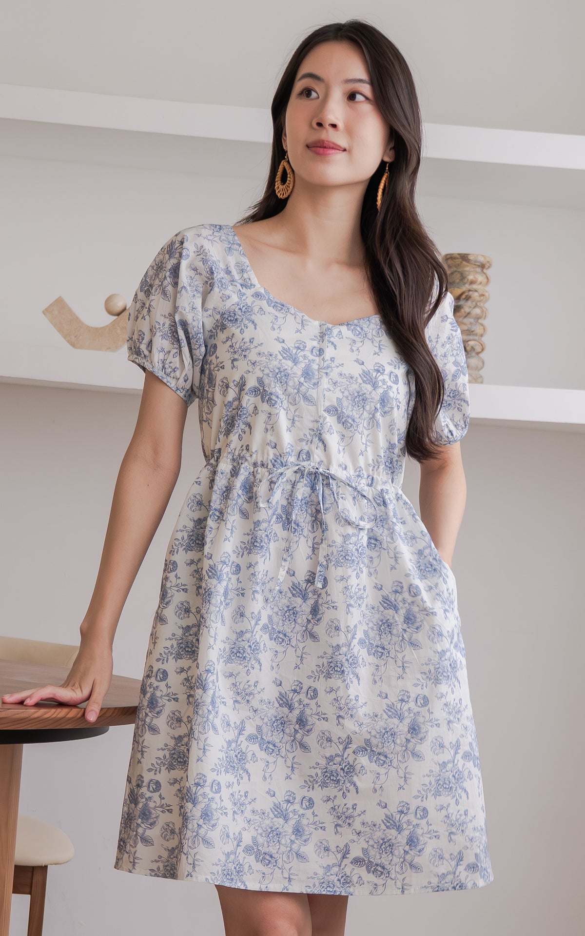 Uma Floral Cotton Dress