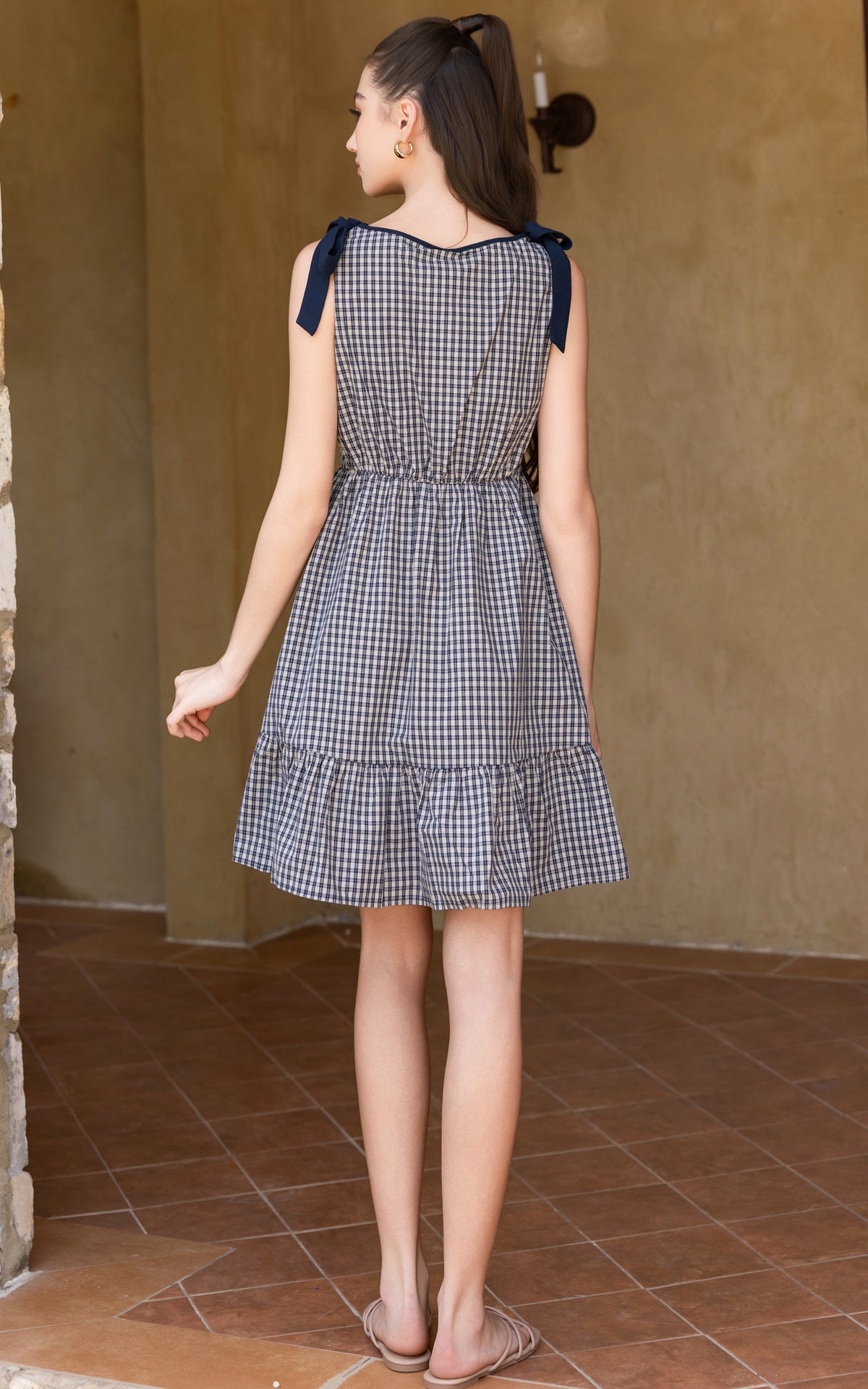 Vanya Checkered Dress