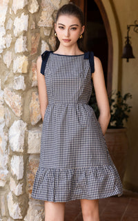 Vanya Checkered Dress