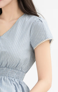 Vienna Stripes Nursing Top