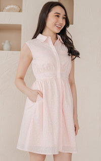 Vivienne Swiss Dots Nursing Dress