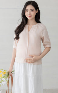 Zariah Braided Nursing Top