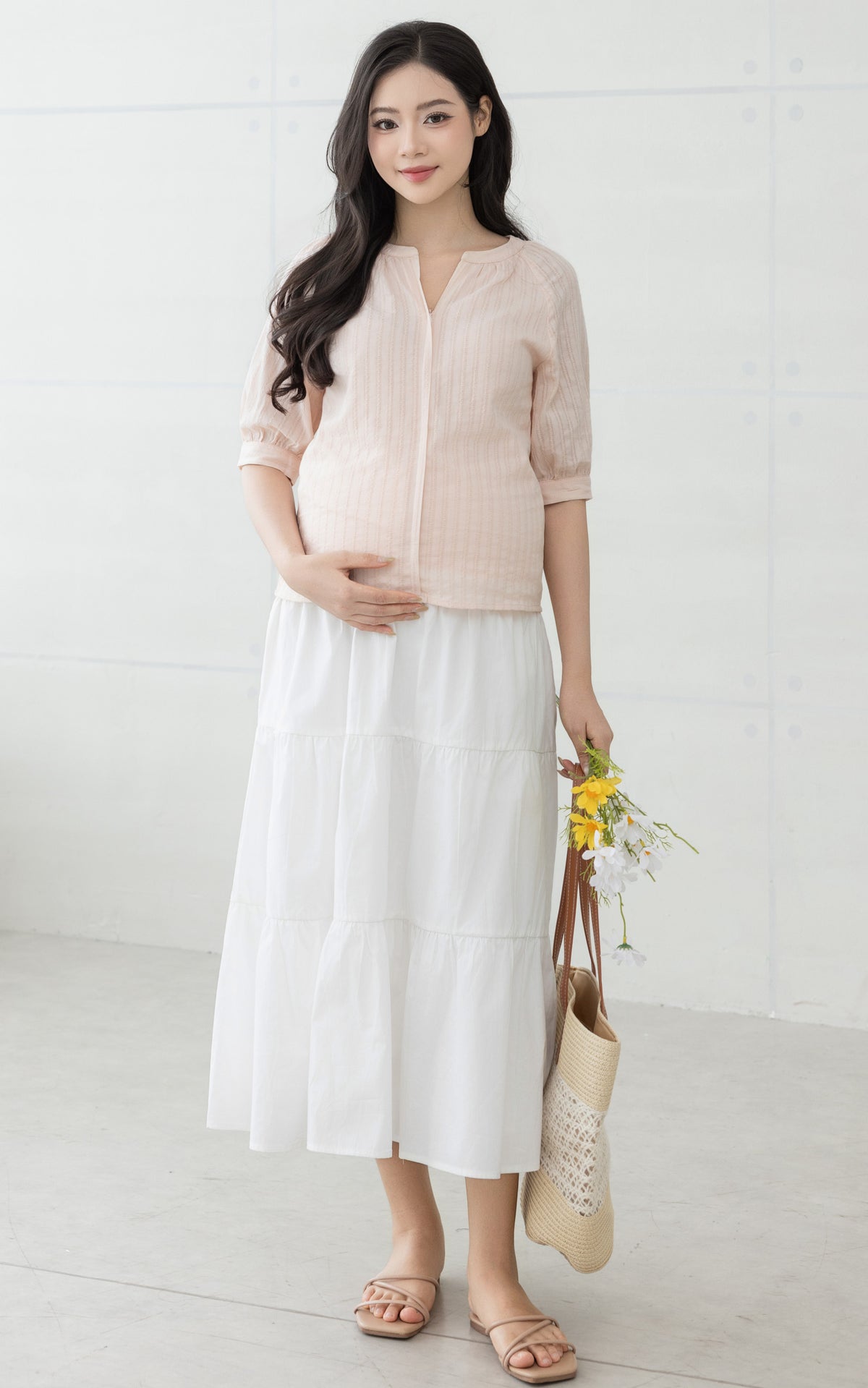 Zariah Braided Nursing Top