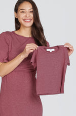 Jade Boy Tee In Maroon Matching Sets Jump Eat Cry 