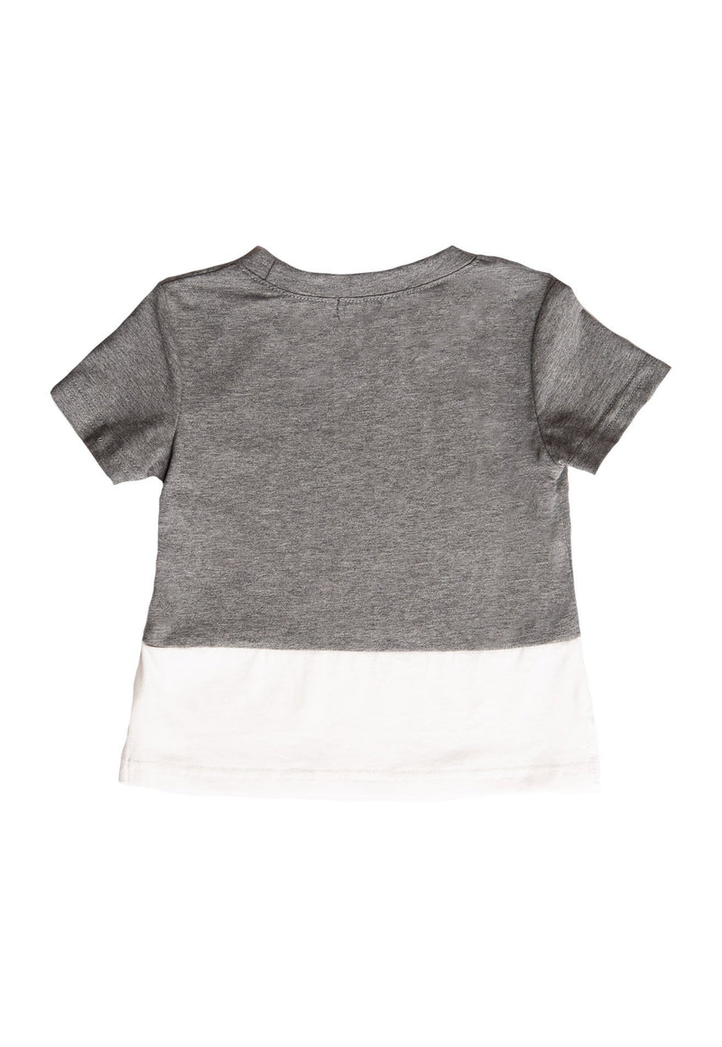 Two Tone Unisex Tee  by Jump Eat Cry - Maternity and nursing wear