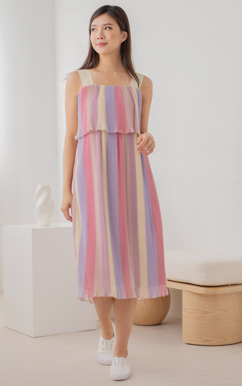Amelia Pastel Nursing Dress
