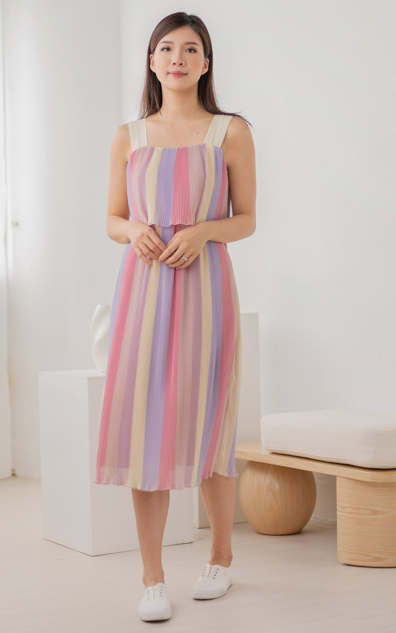 Amelia Pastel Nursing Dress
