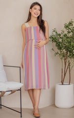 Amelia Pastel Nursing Dress