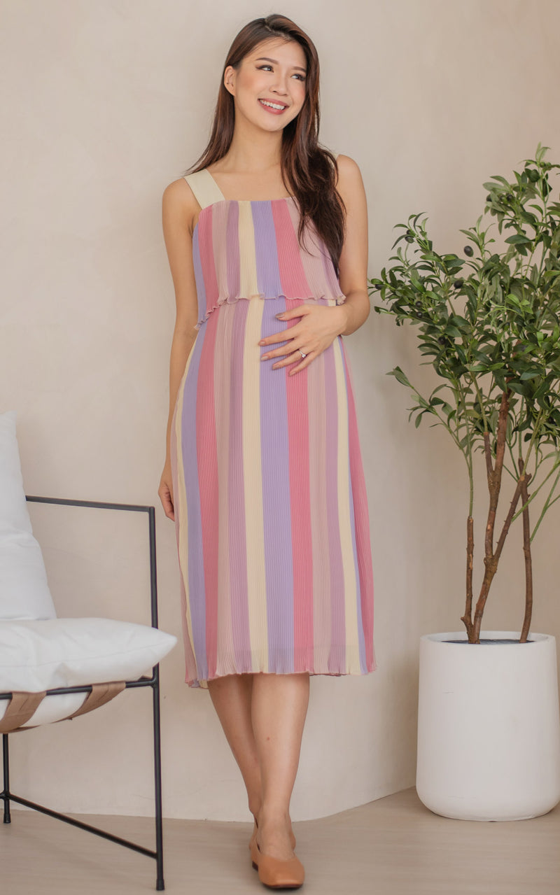 Amelia Pastel Nursing Dress