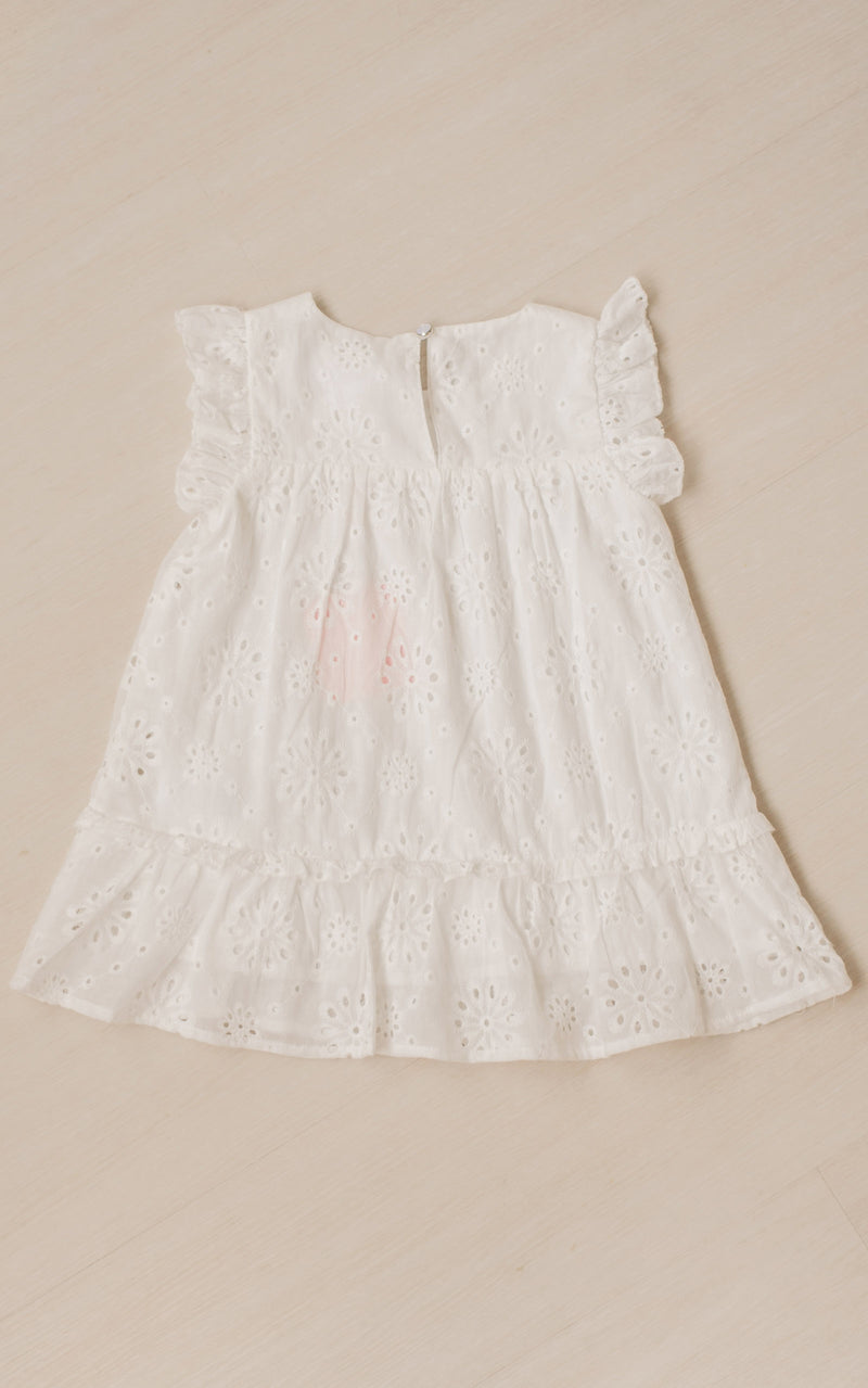 Emily Eyelet Girl's Dress