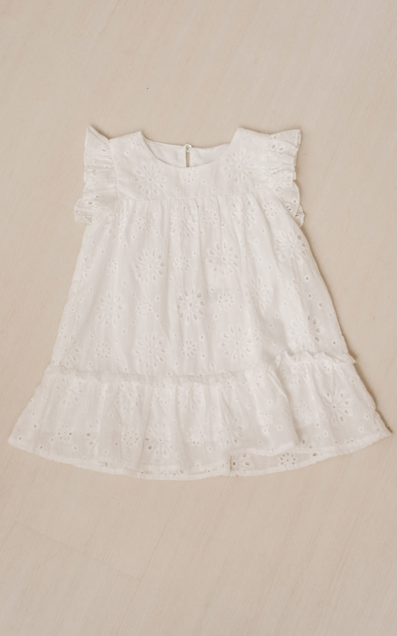 Emily Eyelet Girl's Dress