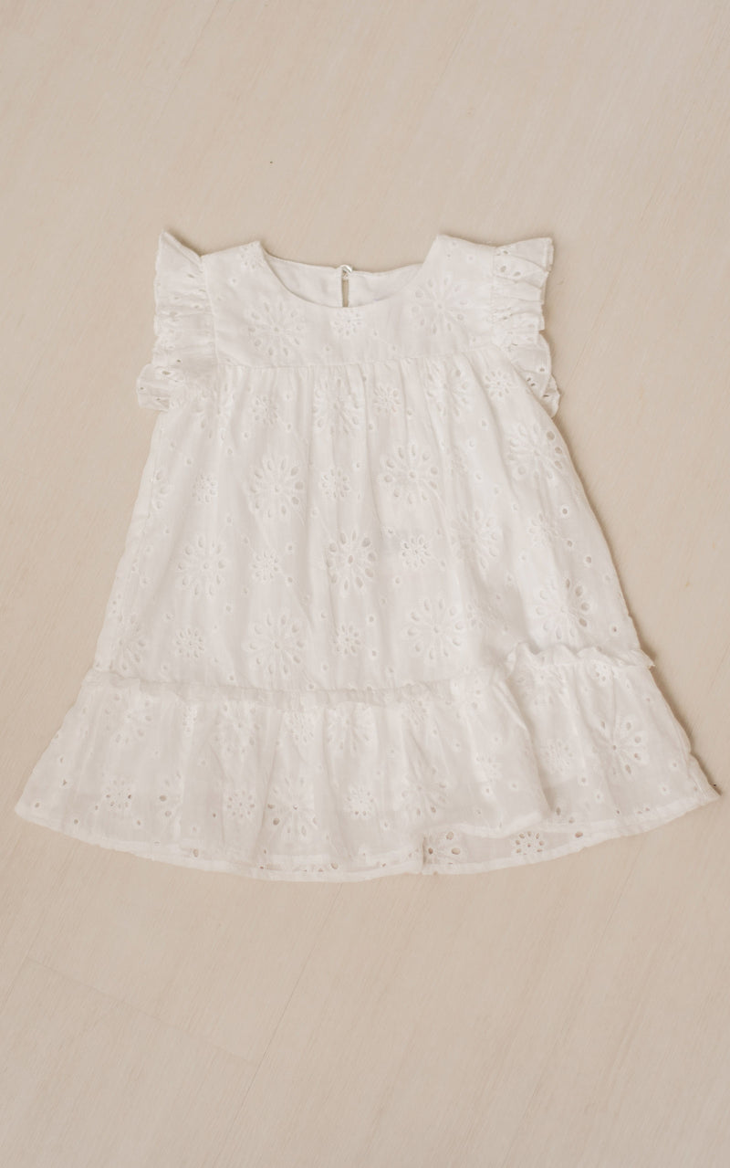 Emily Eyelet Girl's Dress