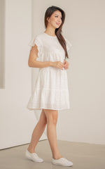 Grace Eyelet Nursing Dress