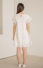 Grace Eyelet Nursing Dress