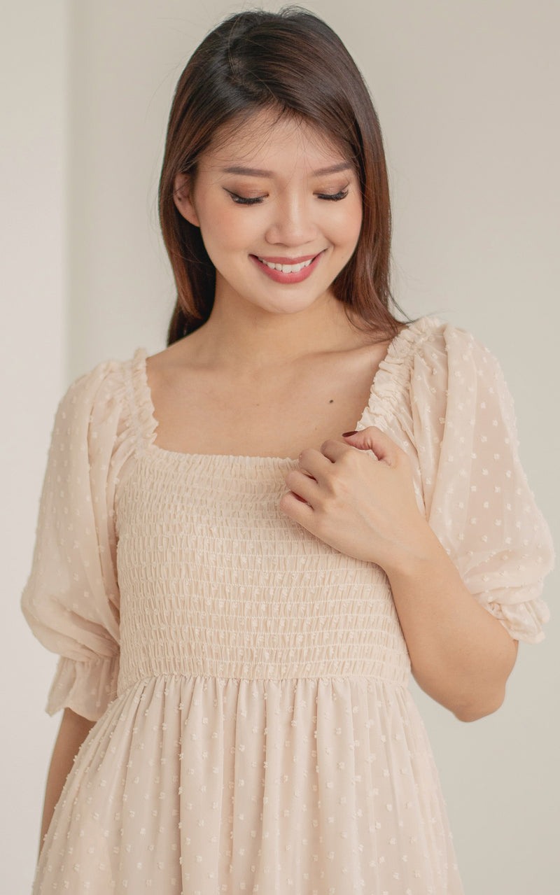 Isla Swiss Dots Nursing Dress