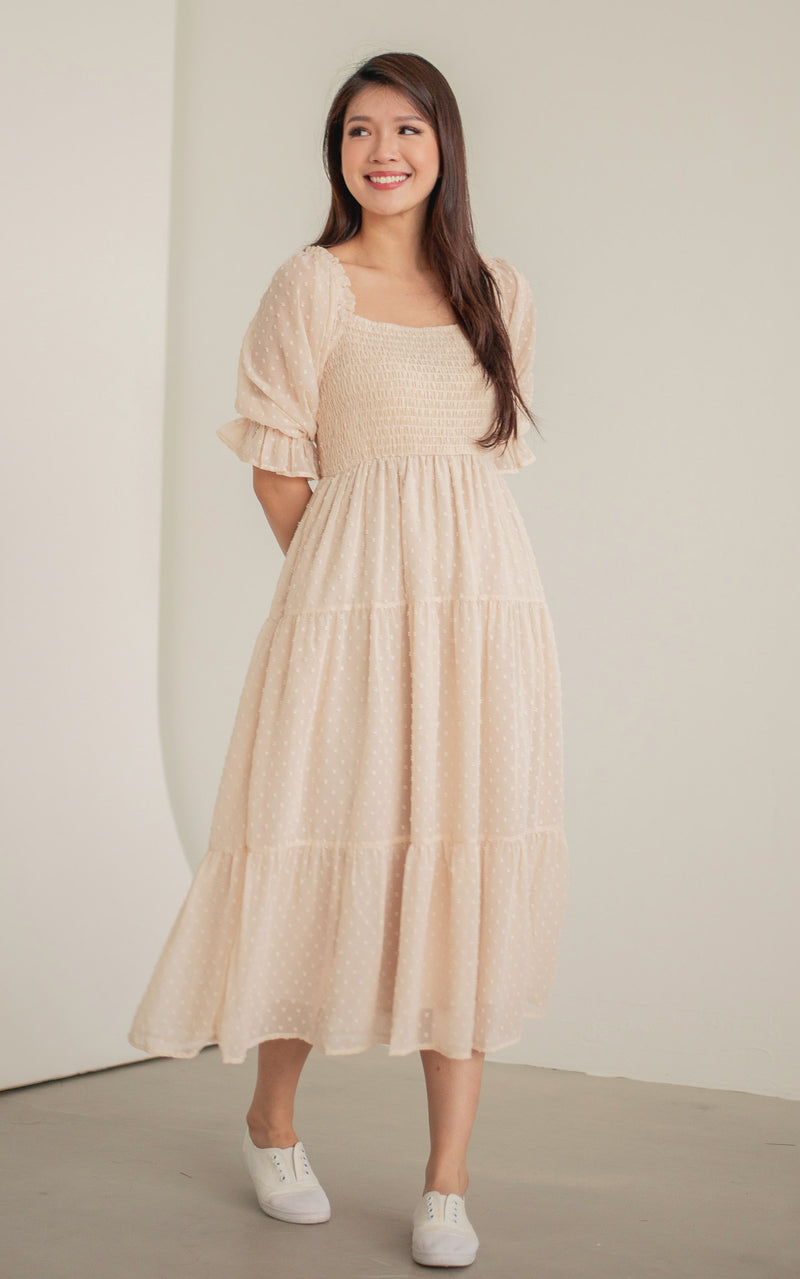Isla Swiss Dots Nursing Dress