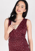 Floral 3/4 Nursing Jumpsuit  by Jump Eat Cry - Maternity and nursing wear