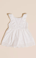 Fay Eyelet Girl Dress