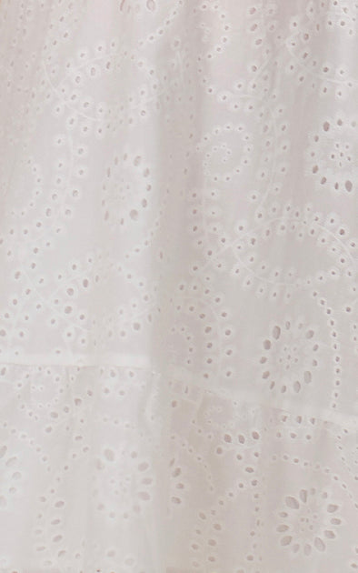 Fay Eyelet Nursing Dress