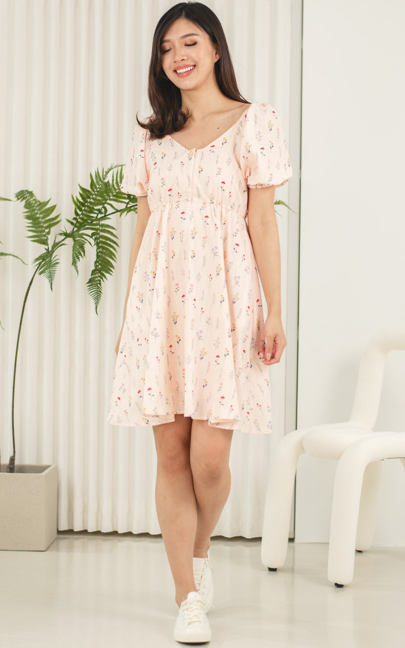 Faye Floral Nursing Dress