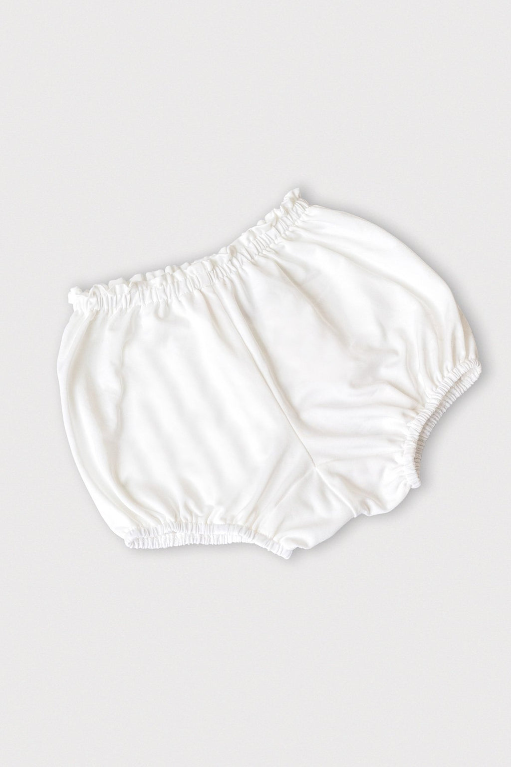 White Unisex Kids Bloomers Nursing Wear Jump Eat Cry 