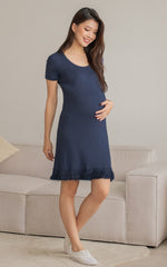 Luna Tassels Nursing Dress