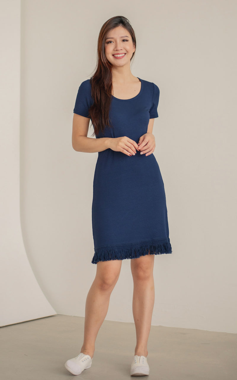 Luna Tassels Nursing Dress