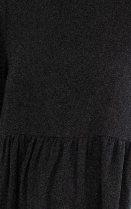 Maya Nursing Dress in Black