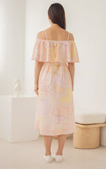 Multi-Way Off Shoulder Nursing Midi Dress