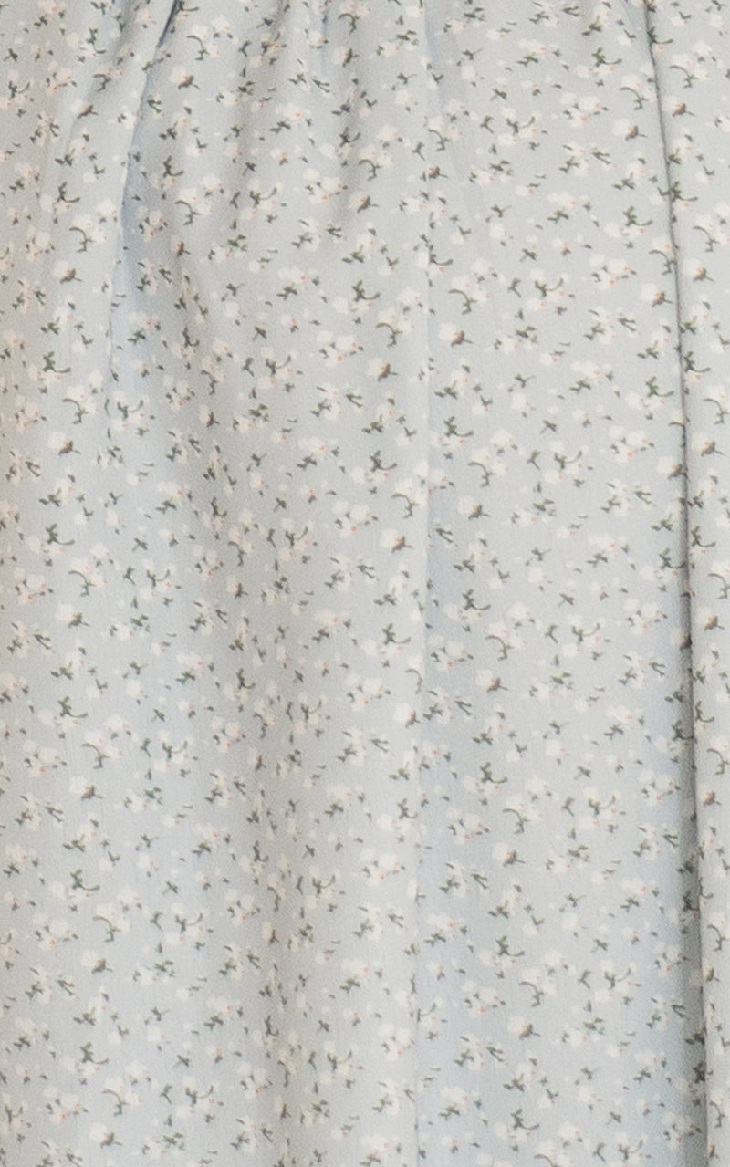 Olivia Flowers Nursing Dress in Blue