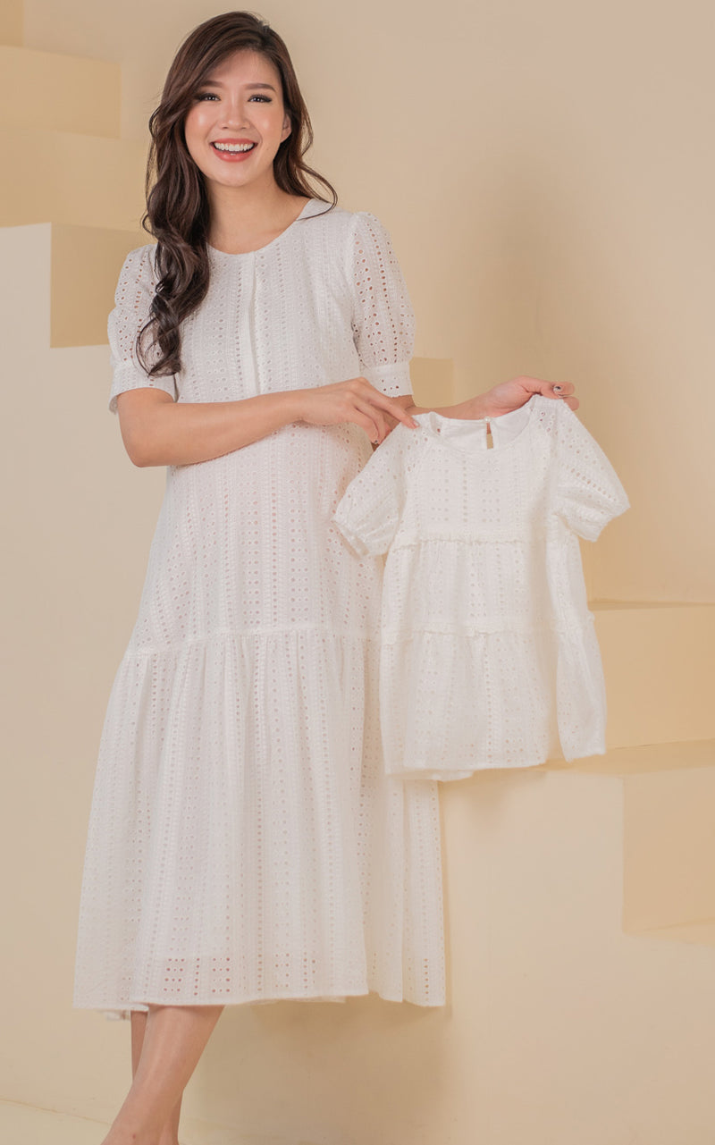 Catira Eyelet Girl Dress