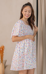 Stella Printed Nursing Dress